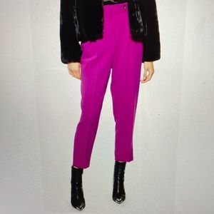 Top shop hot pink Betty peg trousers